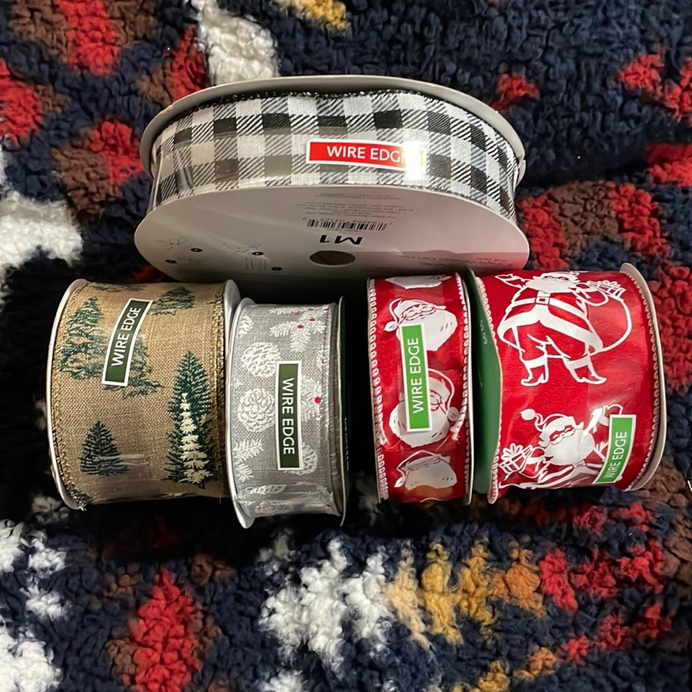 Christmas ribbon